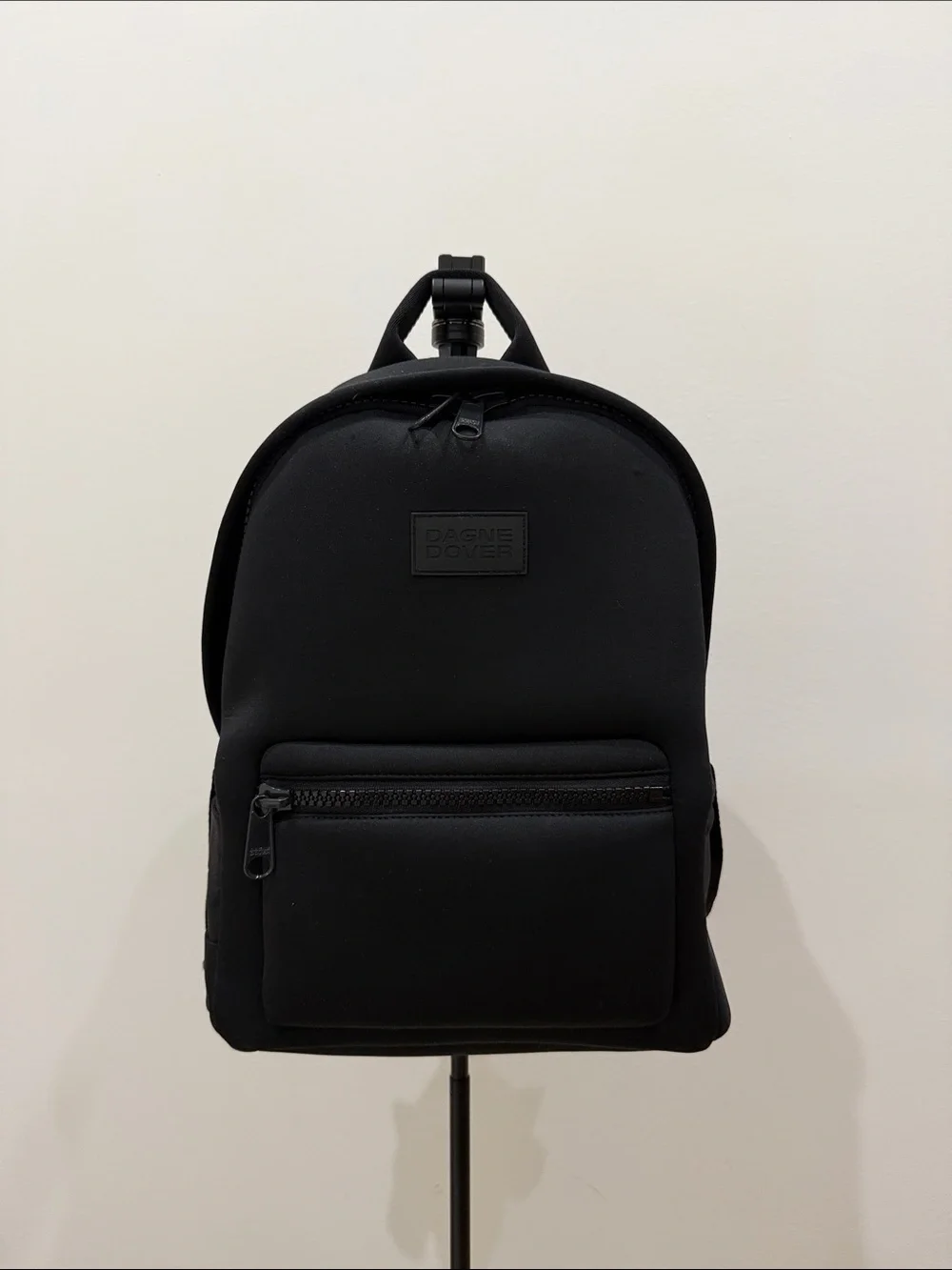 Dagne Dover Dakota Medium Black Neoprene Backpack